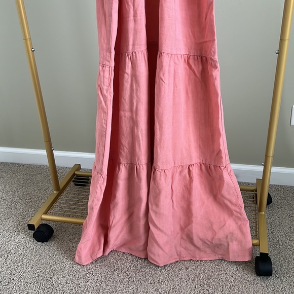 Cloth & Stone Tiered Halter Maxi Dress - S - Picture 5 of 7